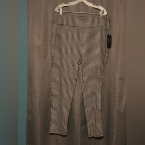 Black and White Houndstooth Pants